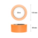 pvc tape - orange PVC tape GT 802 - orange