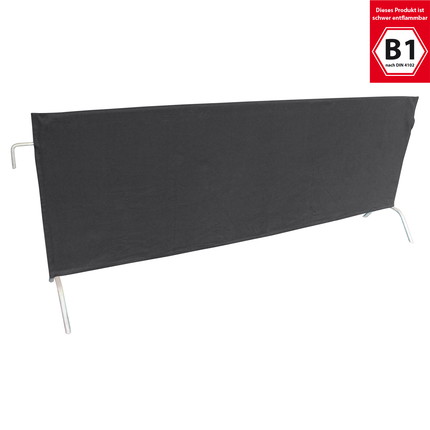 Moltonhusse B1 - dunkelgrau