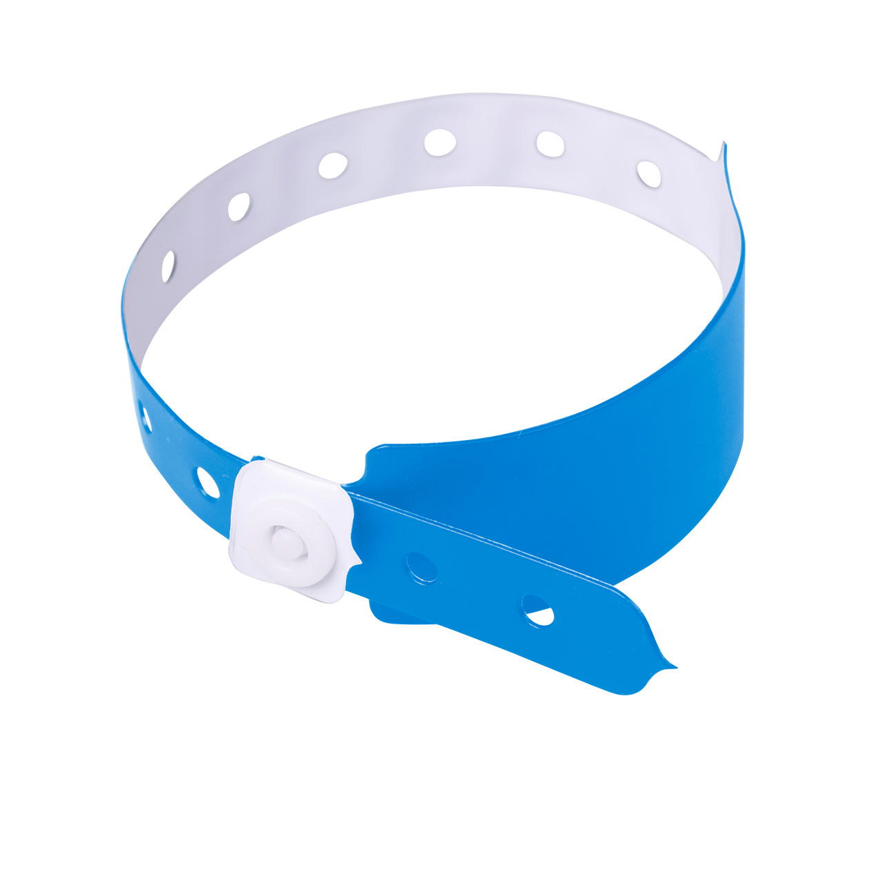 Unprinted vinyl tape - blue