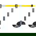 Preview: Belt posts, stainless steel