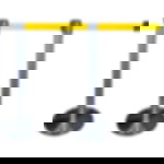 belt posts - signal yellow Premium belt posts – stainless steel - signal yellow