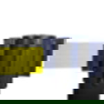 Gurtabsperrpfosten - schwarz Gurtabsperrpfosten Kunststoff - schwarz - signalgelb