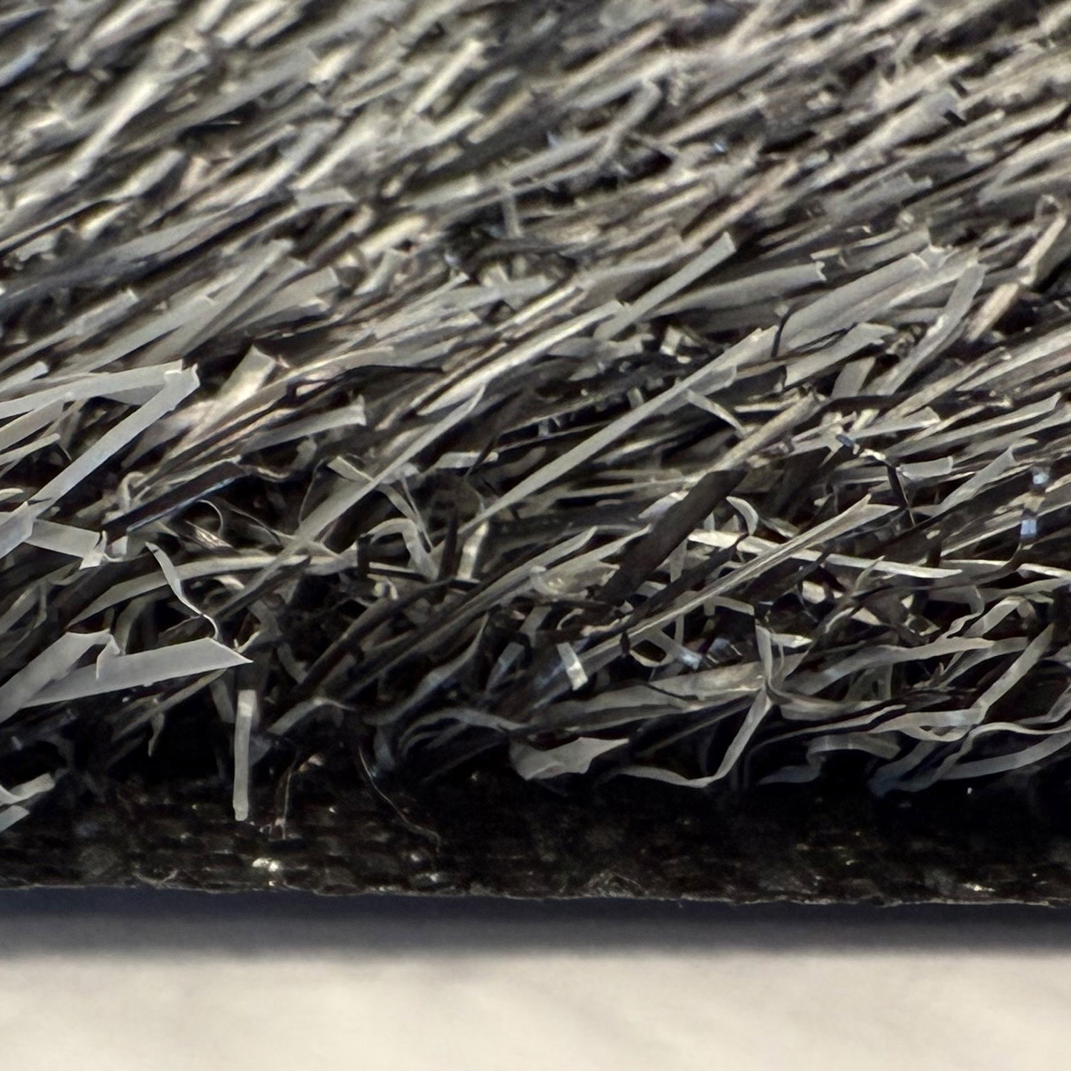 Kunstrasen Rolle 2 x 25 m - 2 m - grau