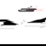 1 Kanal Kabelbrücke - schwarz Kabelbrücke Event - Cableguard Cablecover - schwarz