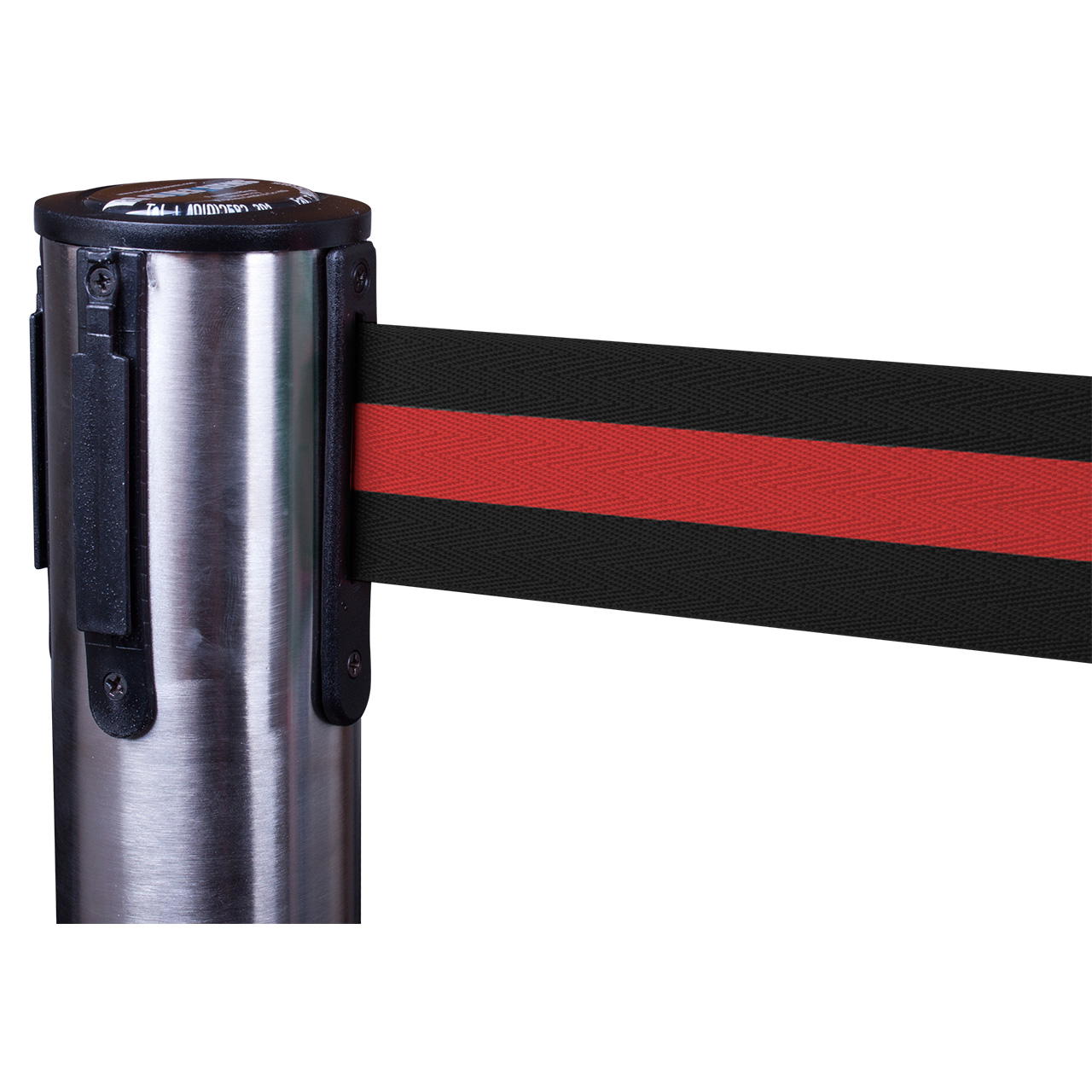 Premium belt posts – stainless steel - black-red