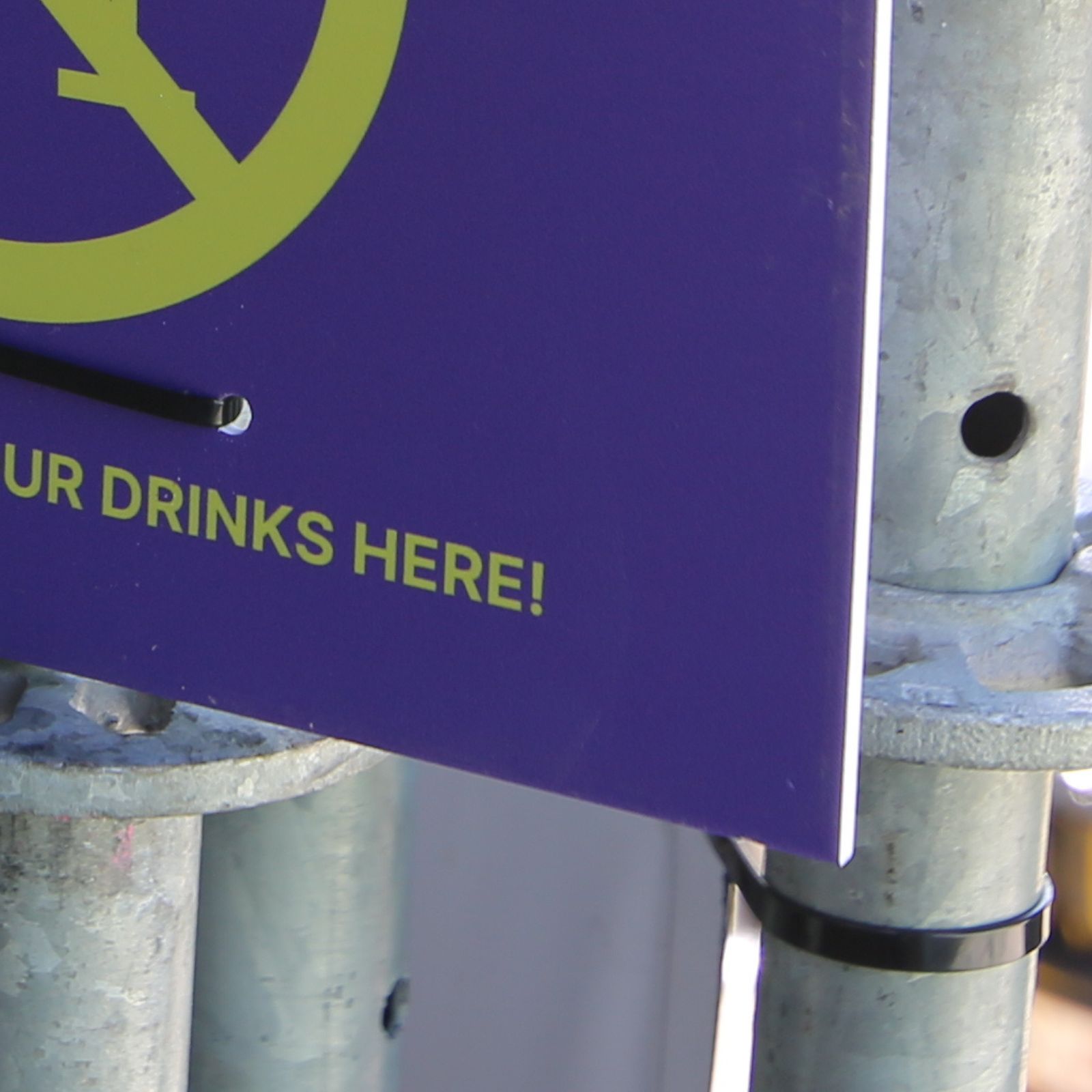 Forex sign (printed on PVC hard foam board)  - DIN A2