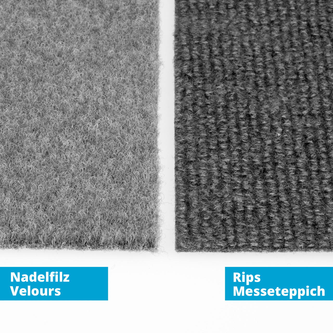 Needle felt velour B1 - grey