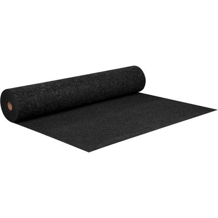 Flat felt carpet B1 - mottled grey