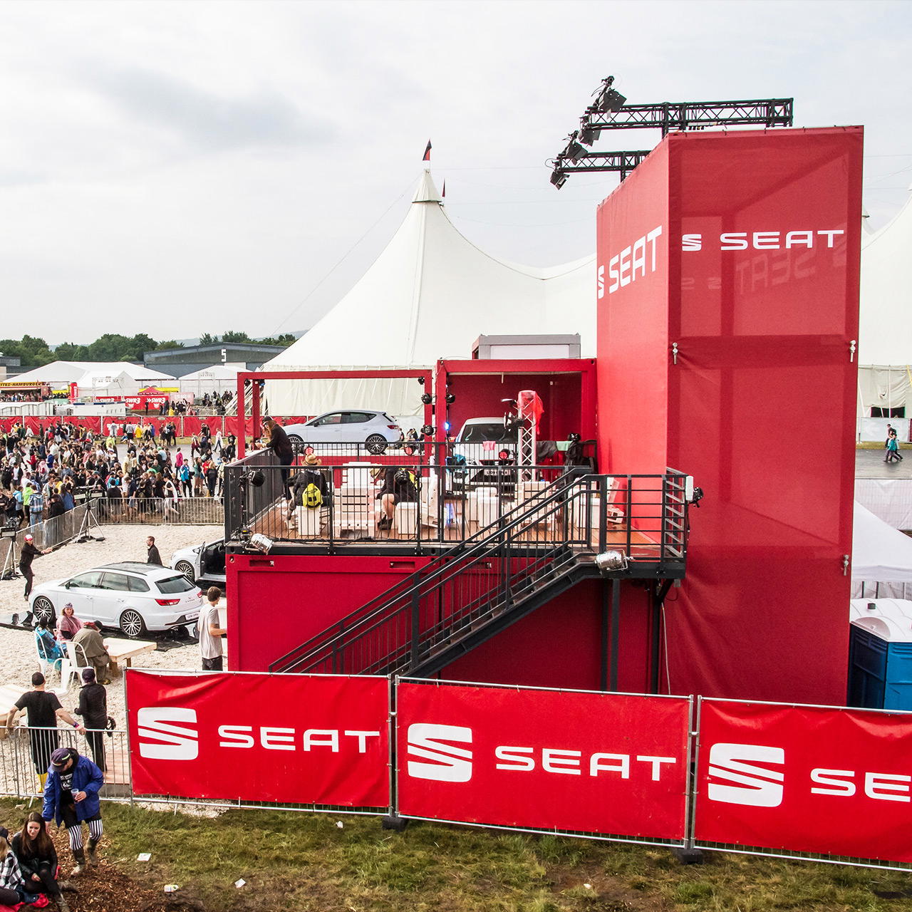 Advertising fence banner B1 (tarpaulin) 