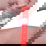 vinyl admission wristbands - neon red Printed vinyl admission wristbands (1c) - neon red