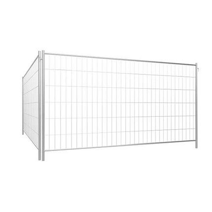 Mobile construction fence Light