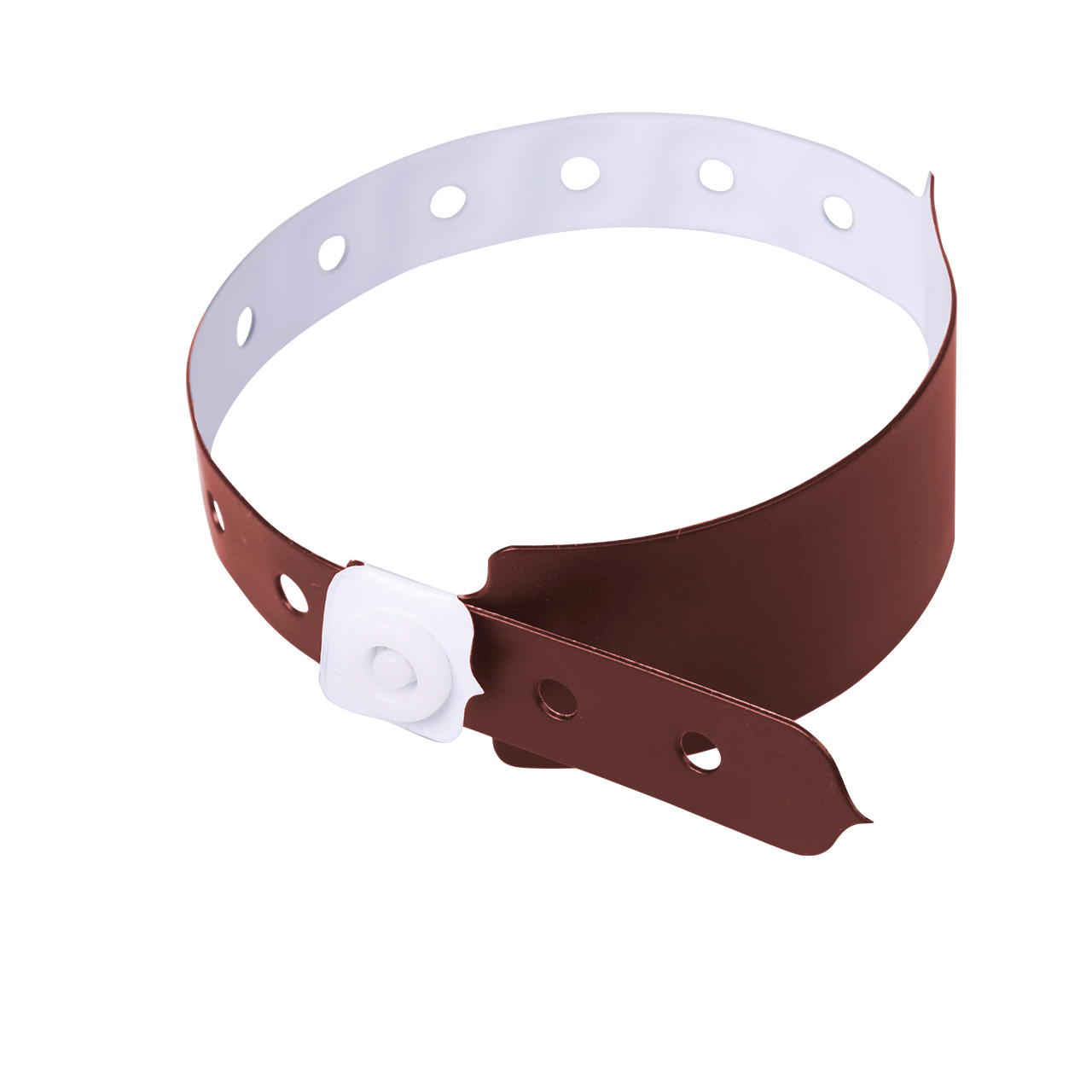 Vinyl Bänder unbedruckt - braun