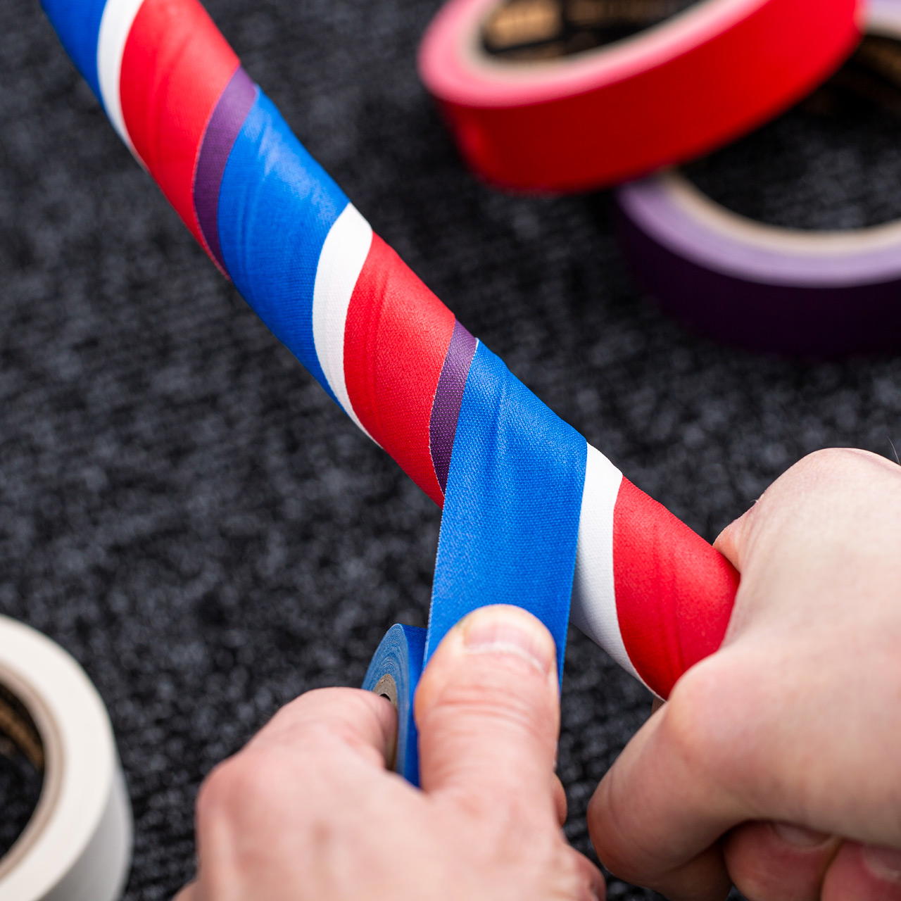 GT PRO cloth tape, coloured, set of 5