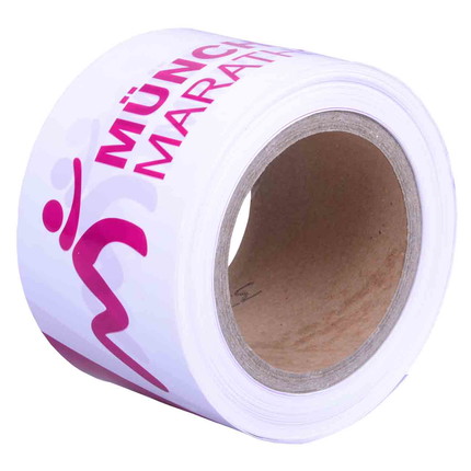 Absperrband individuell bedruckt  - 1-farbig (nach Pantone)