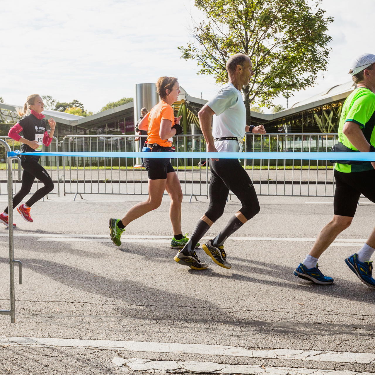 barrier tape coloured - green