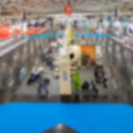 exhibition carpet on rolls - blue Rips trade show carpet on rolls, 2 metres wide - blue