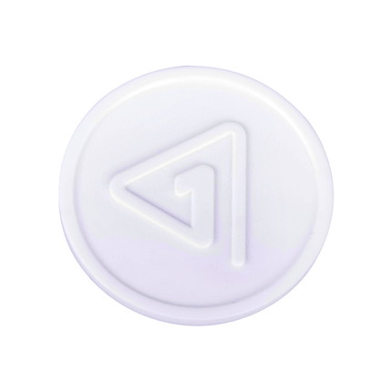 Standard deposit chips - white