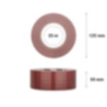 adhesive cloth tape coloured - dark brown Adhesive cloth tape coloured Grip Tape GT 571 - dark brown
