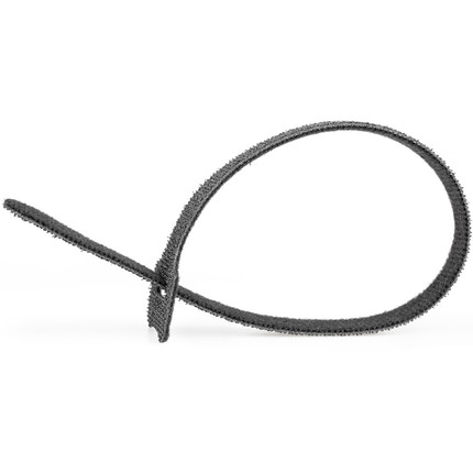 Klettkabelbinder schwarz – 10er Set - 17,0 mm x 310 mm