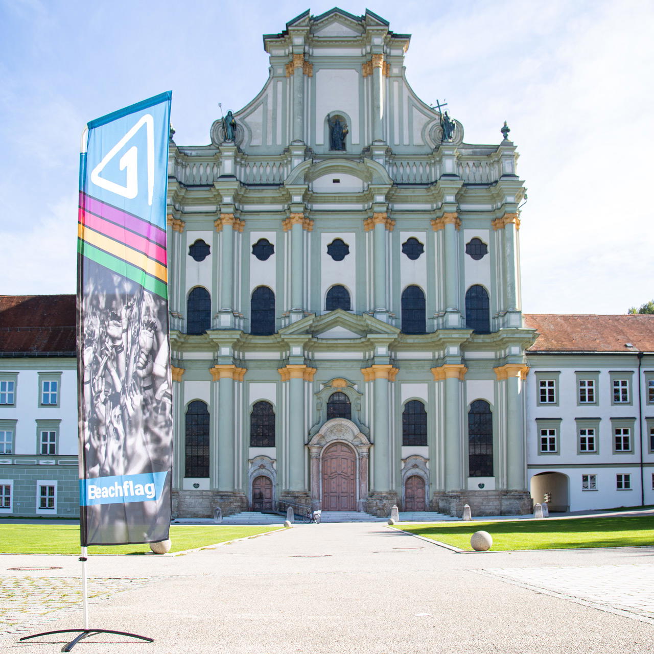 Beachflag Premium Square - M