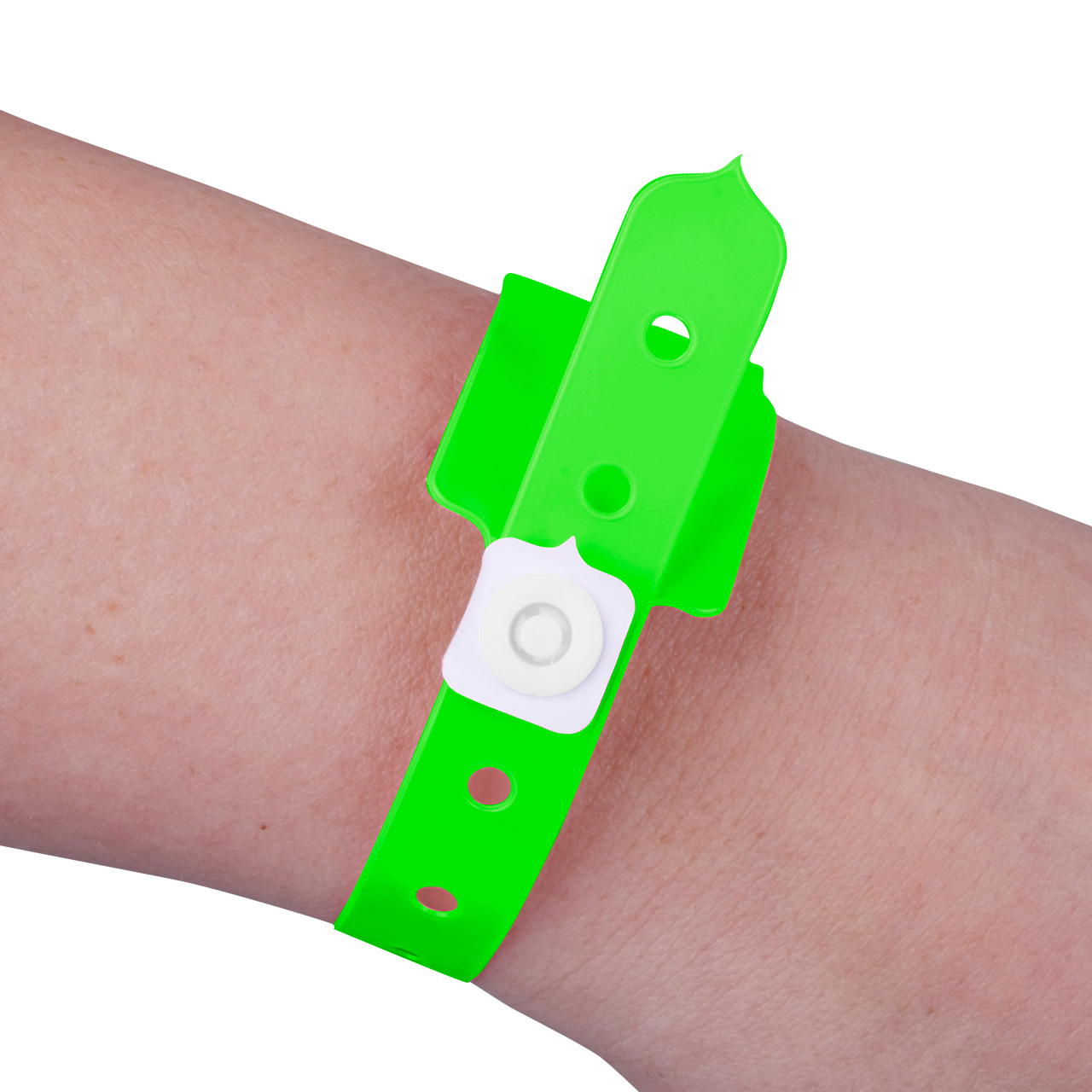 Unprinted vinyl tape - neon green