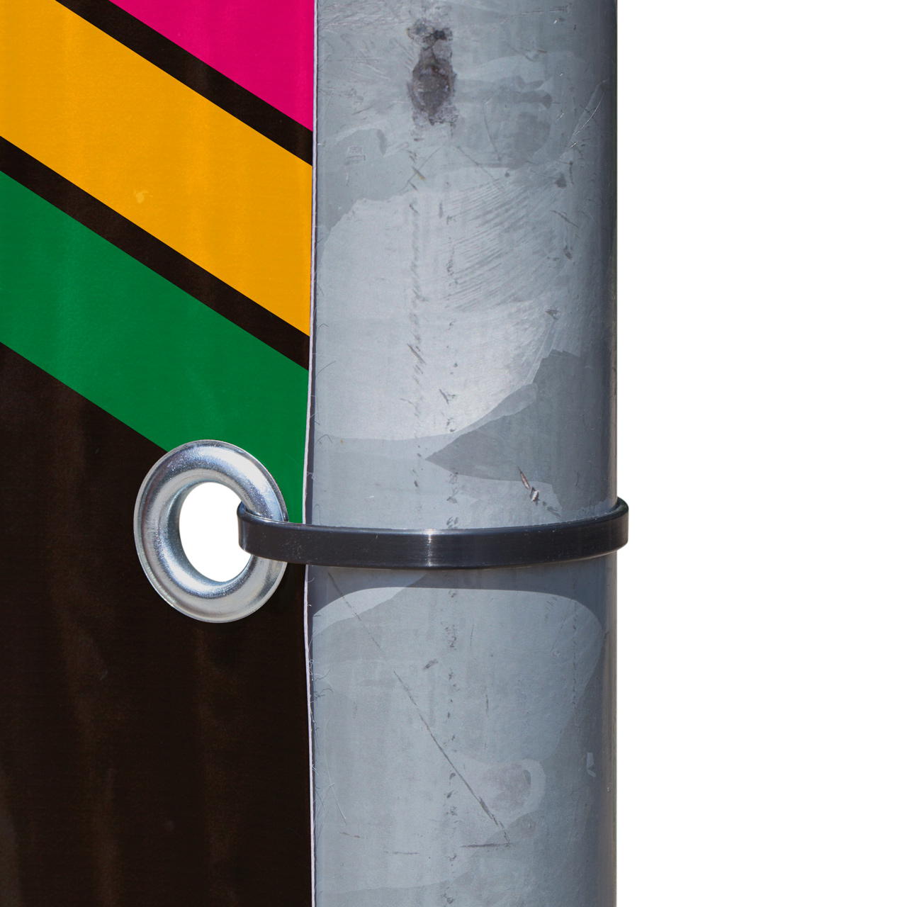 Bauzaun Banner bedruckt | Bauzaunplane Budget