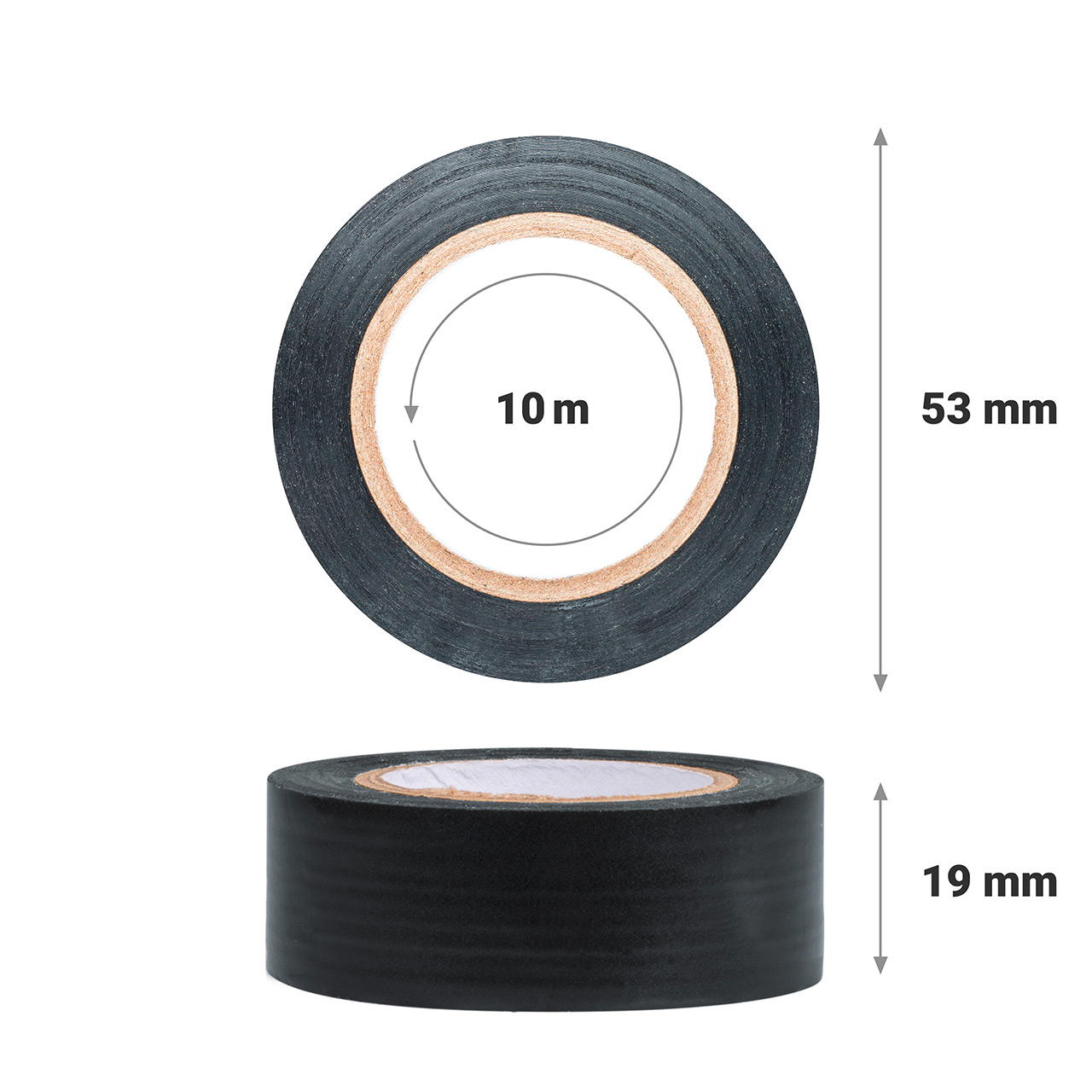 Zumbelband GT 807 - 10er Pack - schwarz