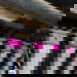 Adhesive cloth tape neon - neon pink Adhesive cloth tape NEON GT 571 - neon pink