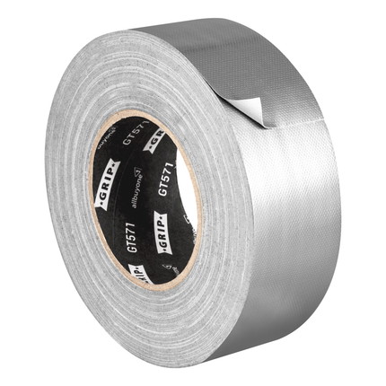 Adhesive cloth tape GT 571 - silver