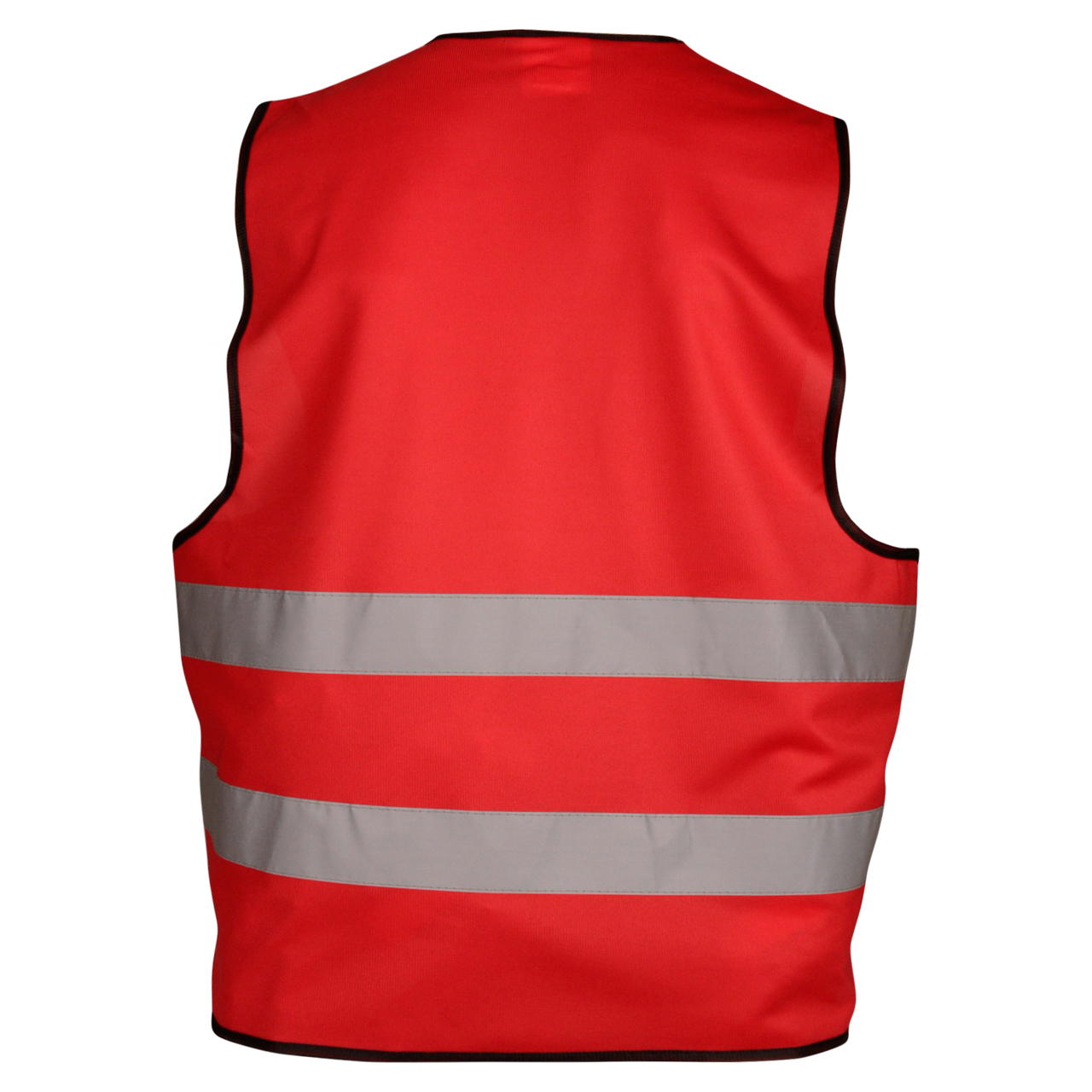 Signalweste - bedruckbar - 1-seitig - 3-farbig - rot