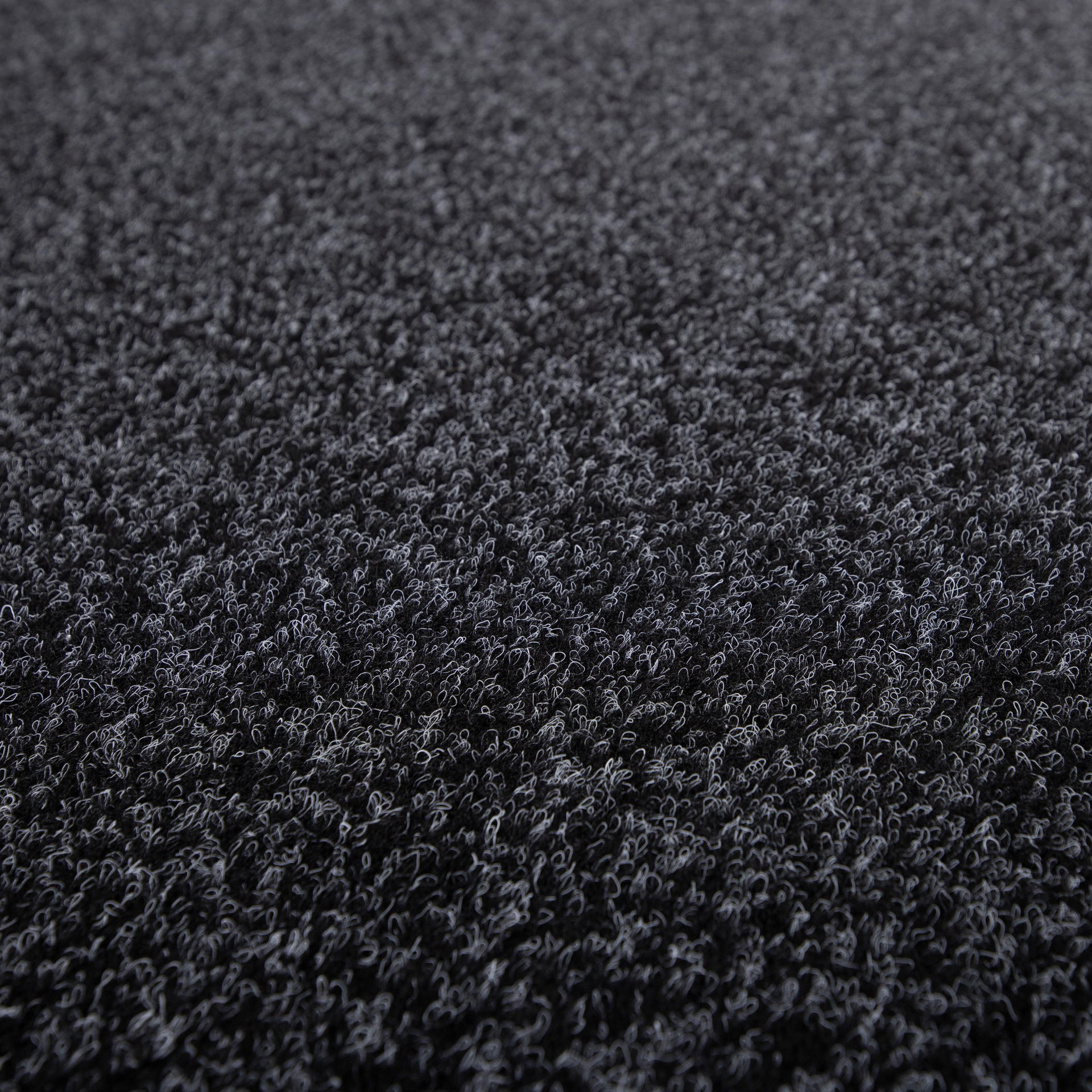 Nadelfilz Fliesen selbstliegend, B1 - schwarz meliert