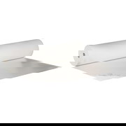 Flat felt exhibition carpet B1 with foil Flat felt carpet B1 with film covering - white