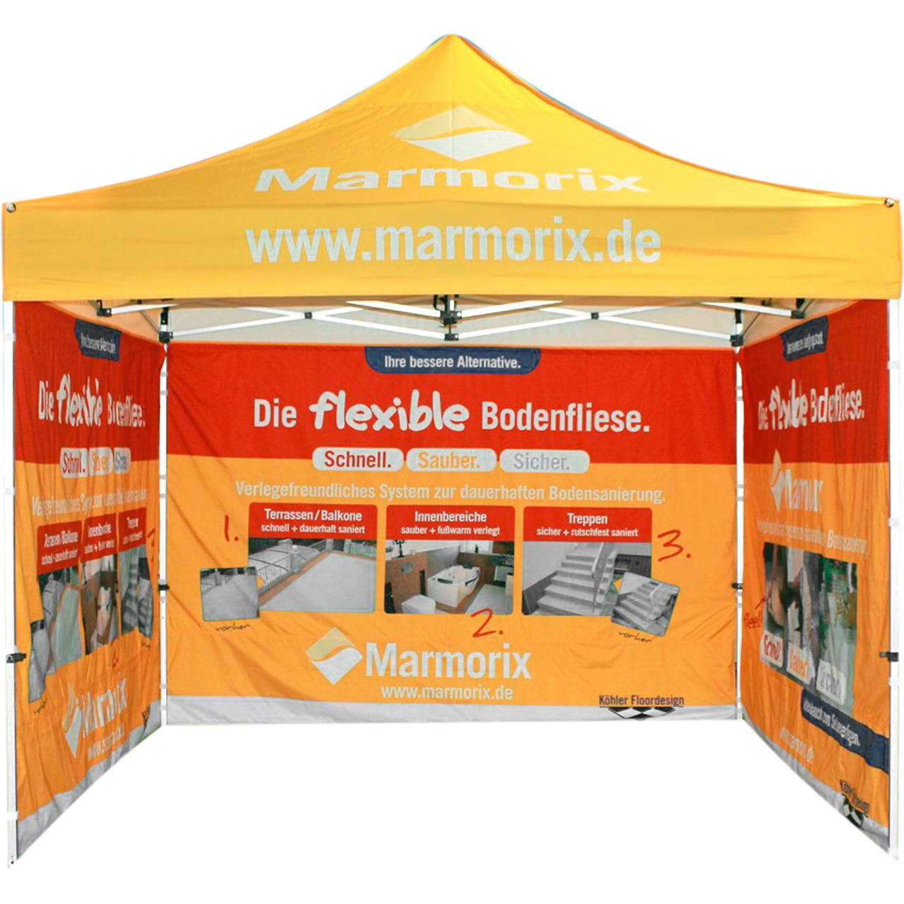 Pavilion side wall PROMO 3 x 3 m - outside