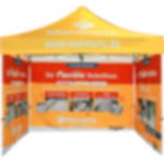 pavilion wall - inside Pavilion side wall PROMO 3 x 3 m - inside