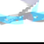 vinyl admission wristbands - light blue Printed vinyl admission wristbands (1c) - light blue