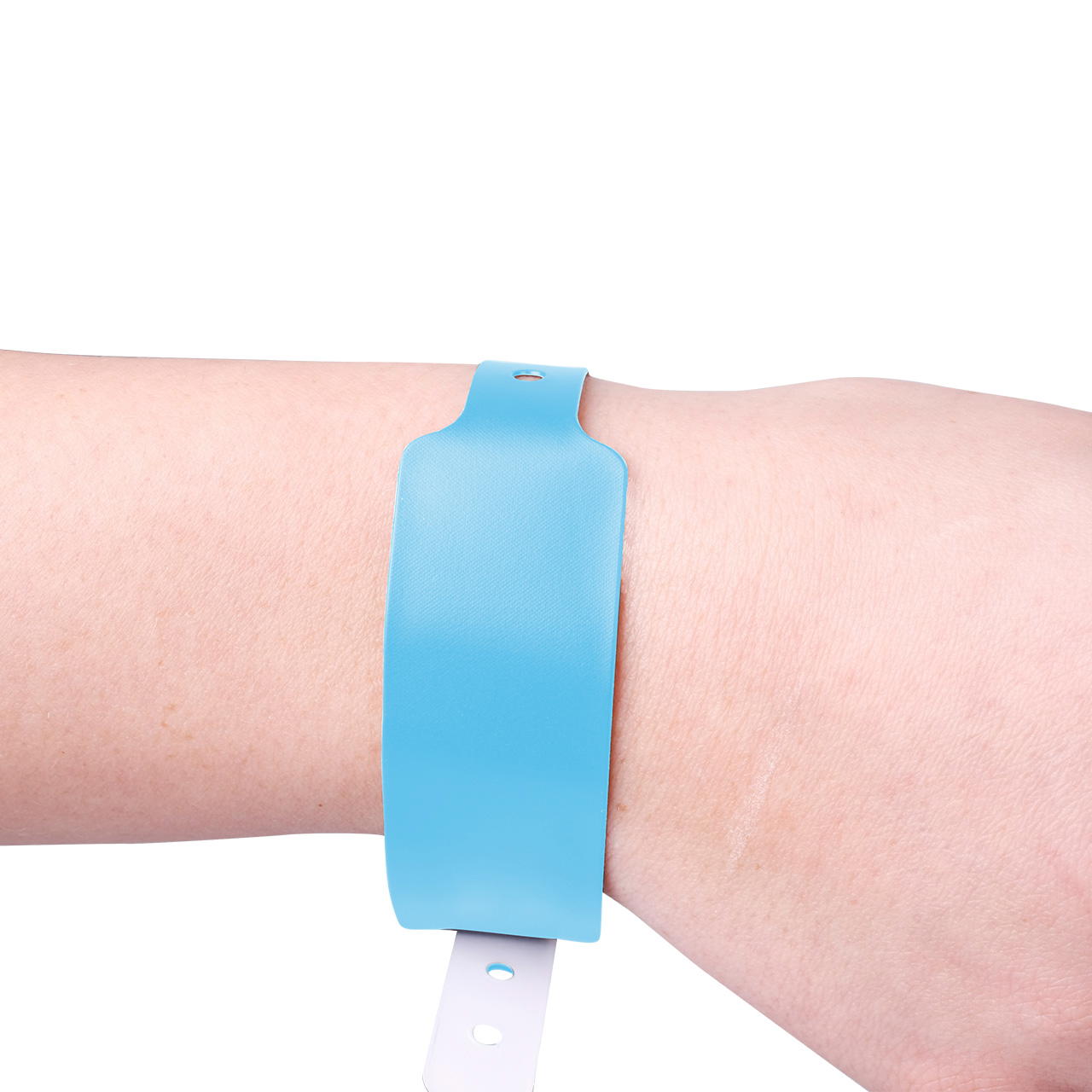 Unprinted vinyl tape - light blue