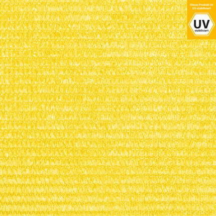 PE Kunststoffnetz individuell - gelb Gaze 800 - UV - gelb