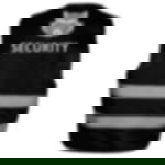 high-vis vest with imprint - 2-page Signal vest – printable - 2-page - 2-coloured - black