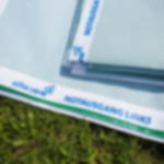 emergency exit banners - Emergency exit left Emergency exit banners with directional arrows - Emergency exit left