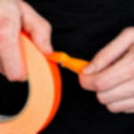 Artist Tape - fluoreszierend orange Artist Tape / Console Tape neonorange - fluoreszierend orange