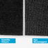 Preview: Needle felt, velour exhibition carpet, B1