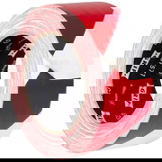 Gewebe-Warnband GT 571 Warnband rot weiß GT 571– 25 m - rot-weiß