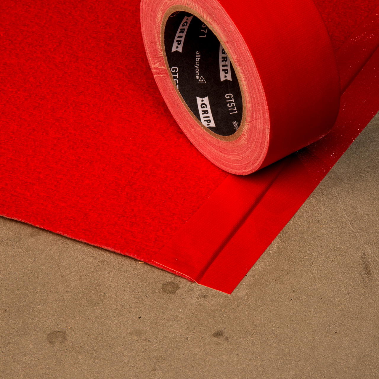 Adhesive cloth tape coloured Grip Tape GT 571 - red