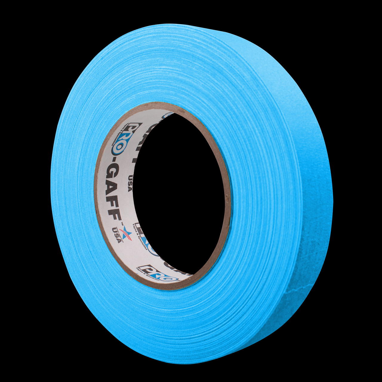 Pro Gaff Tape - 24 mm - fluoreszierend blau