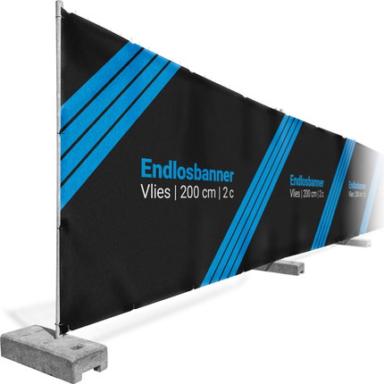 endless nonwovens - 2-coloured endless nonwovens - 2-coloured - 200 cm - 500 cm