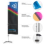 Beachflag Square - M Beachflag Premium Square - M