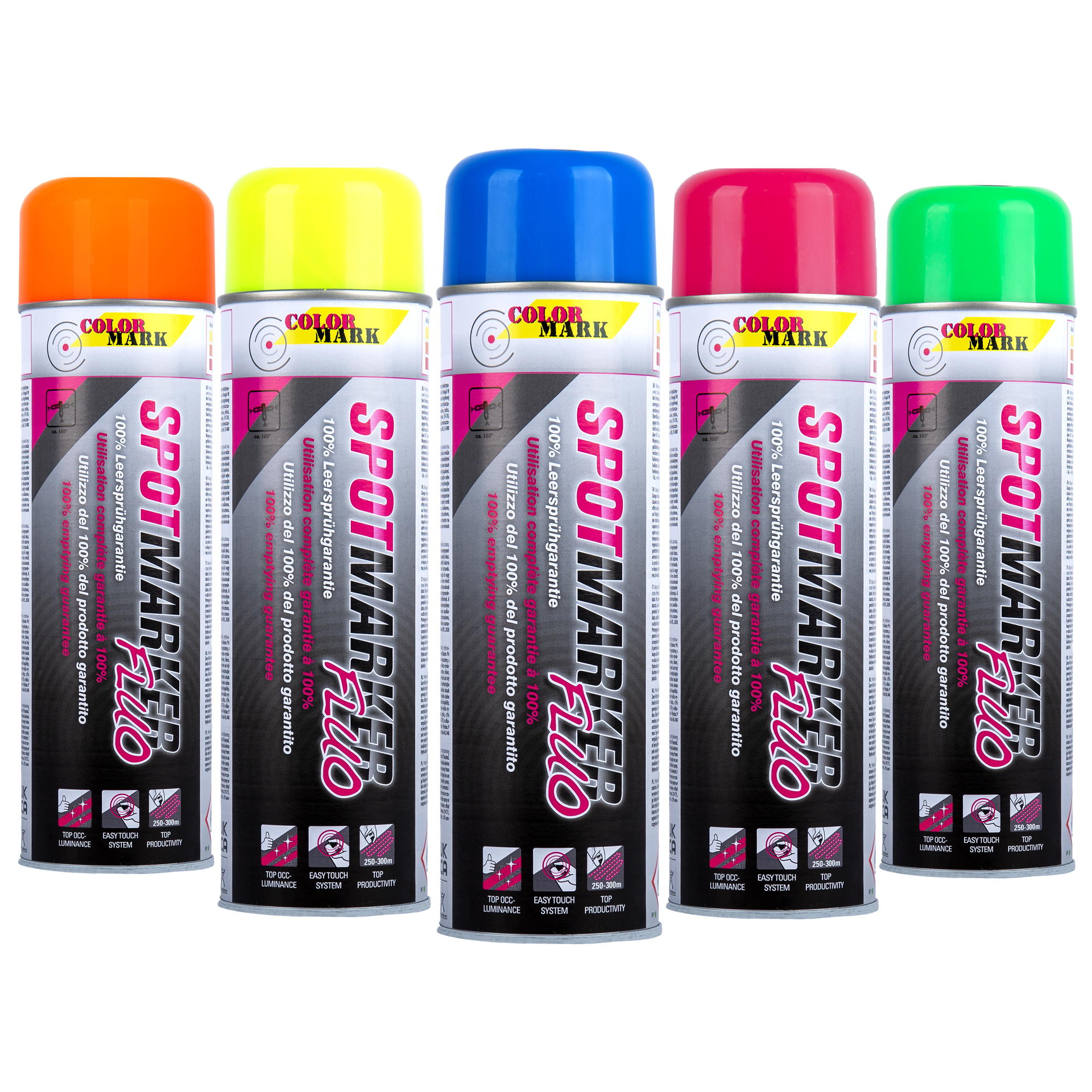Markierspray Fluo 500 ml Dose neon pink - pink