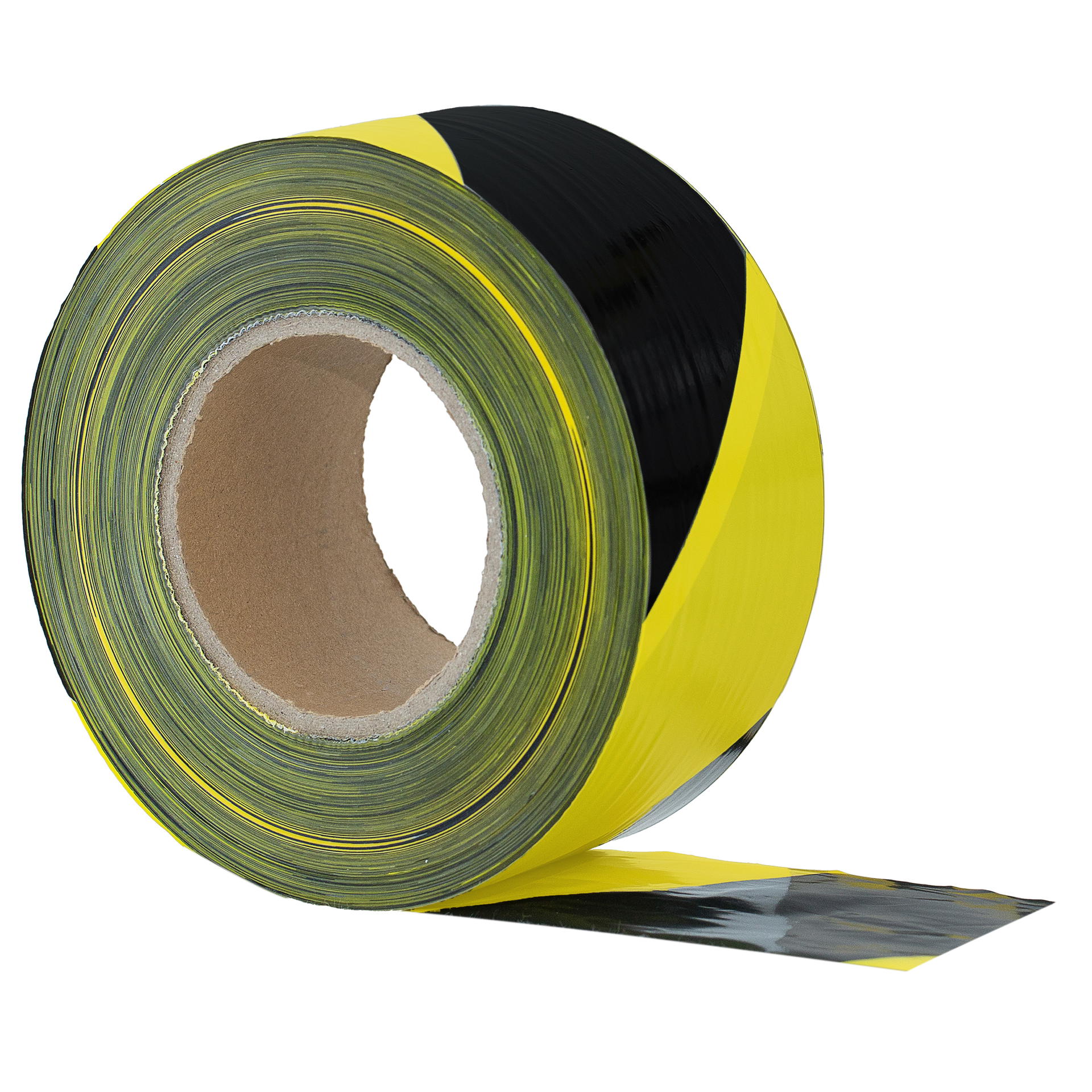 Barrier tape 500 m LDPE red white | yellow black - black-yellow