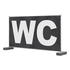 Preview: Fence-banner WC