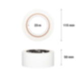 duct tape - white Adhesive cloth tape GT 561 - 25 m single roll - white